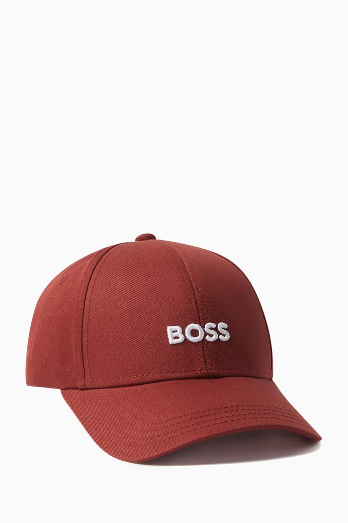 

Zed Logo-embroidered Cap in Cotton-twill, Brown