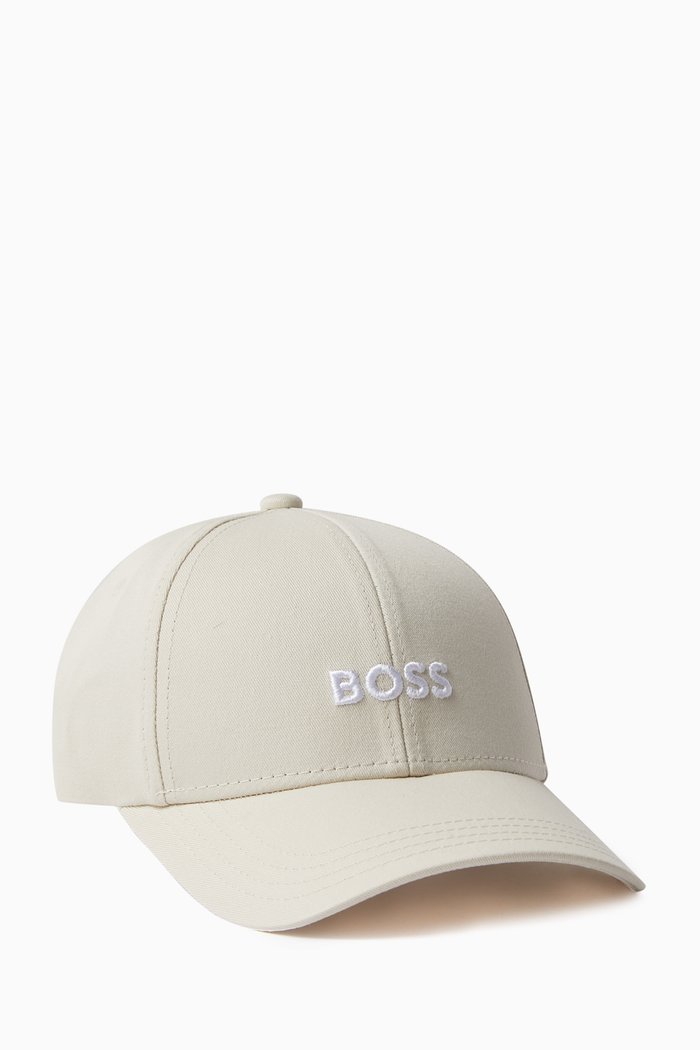 

Zed Logo-embroidered Cap in Cotton-twill, White