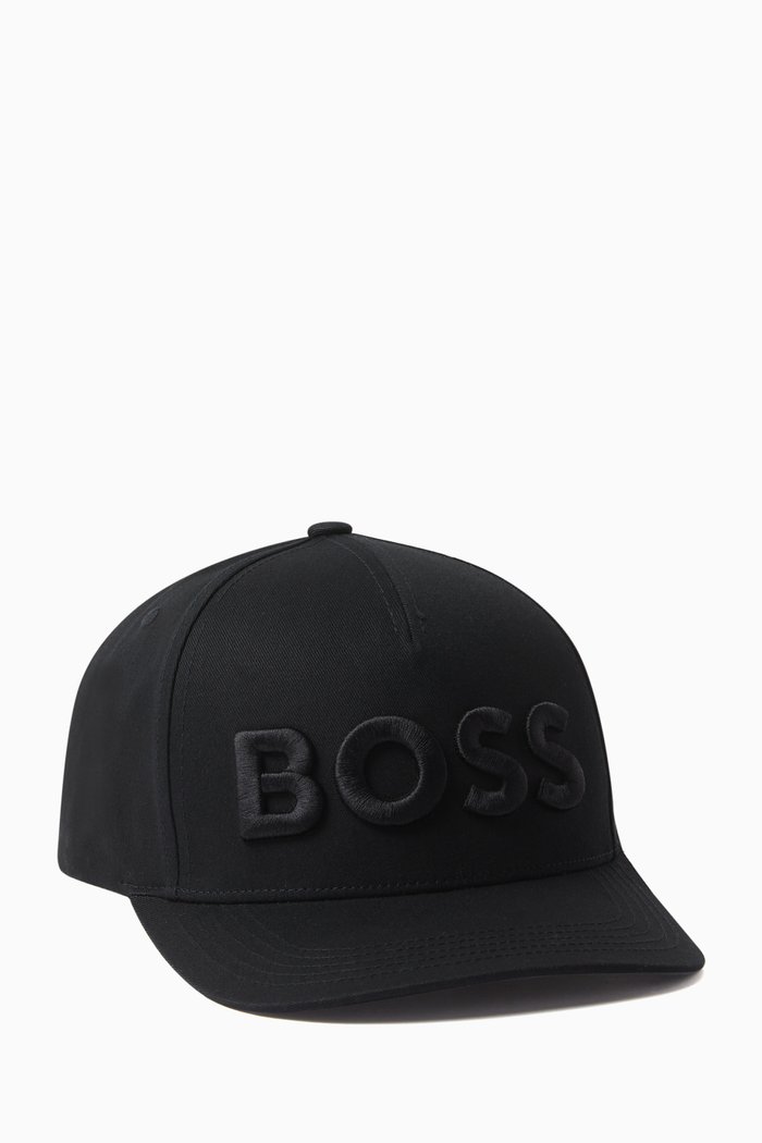 

Seville Logo-embroidered Cap in Cotton-twill, Black