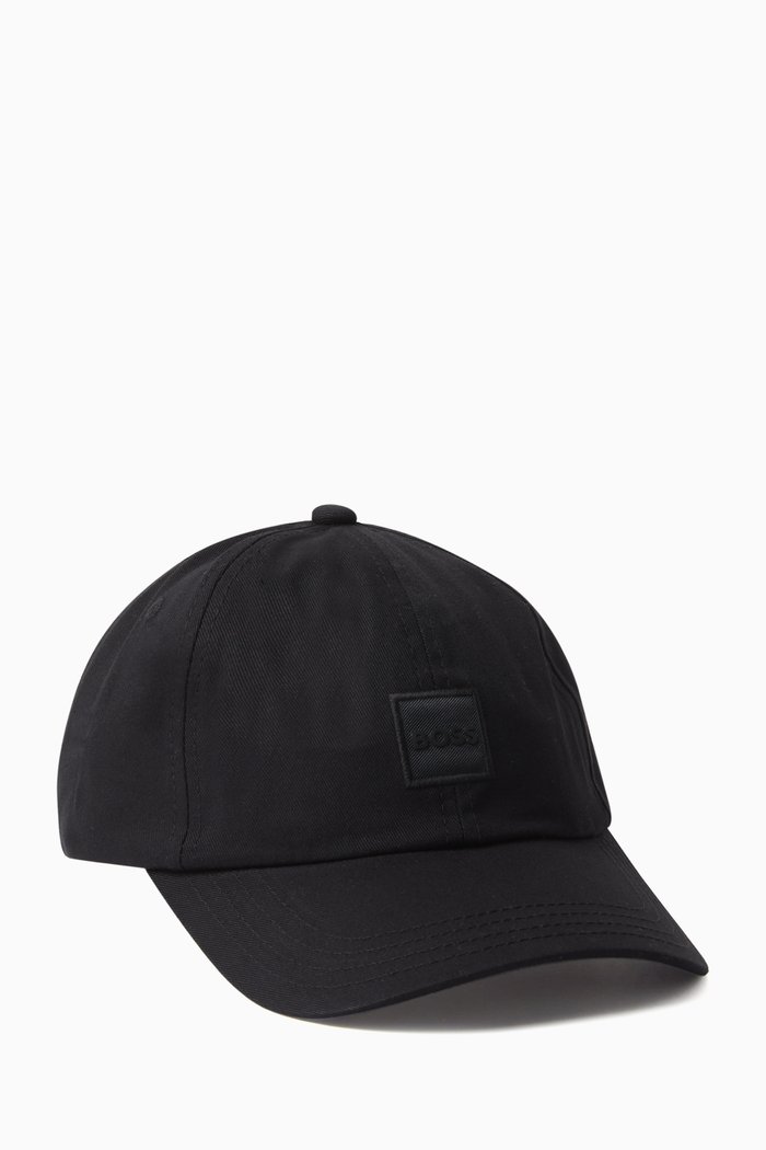 

Logo Cap in Cotton Twill, Black