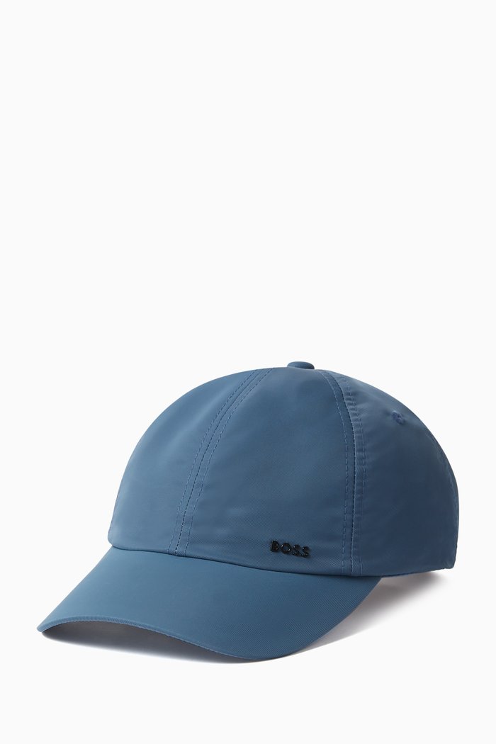 

Zed Performance Cap in Recycled Nylon, Blue