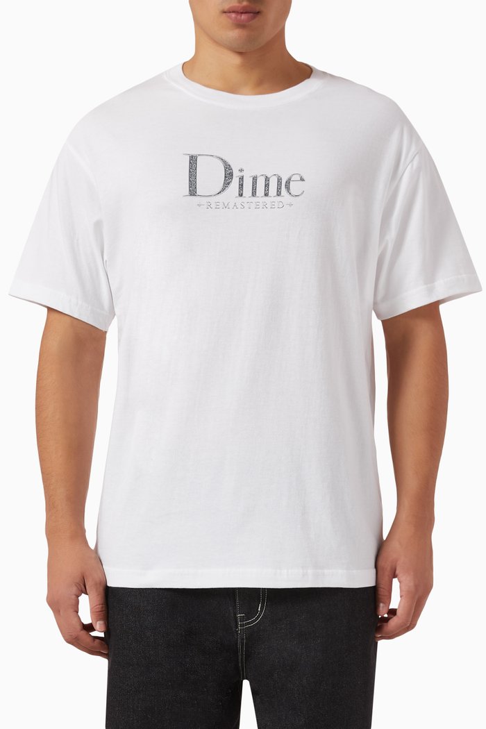 

Classic Remastered T-shirt in Cotton-jersey, White