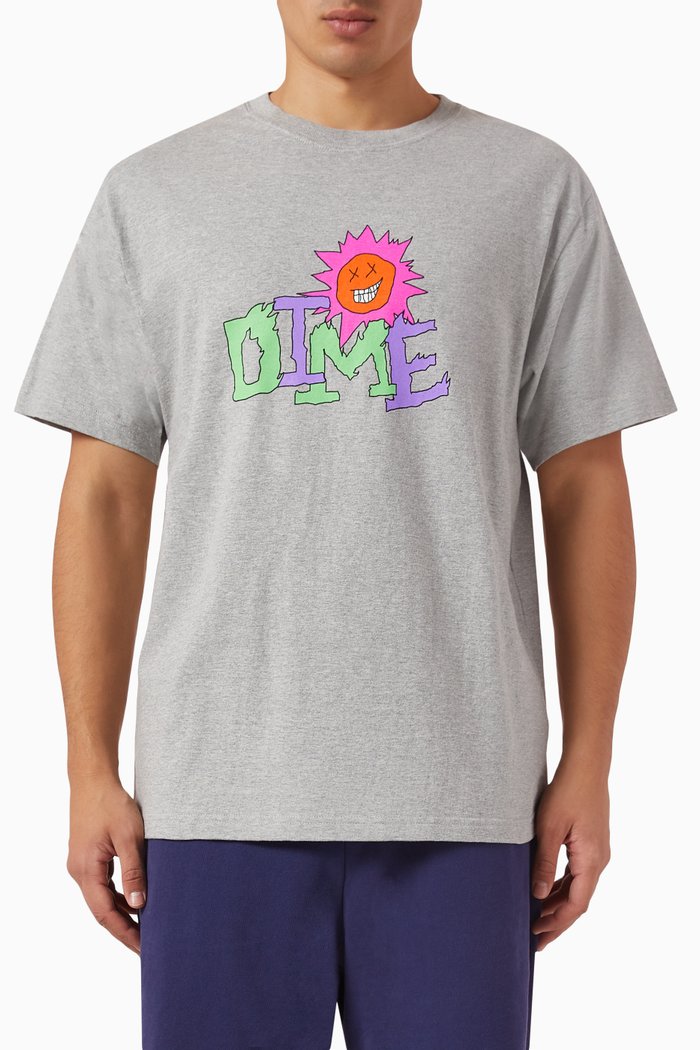 

Sunny T-shirt in Cotton, Grey