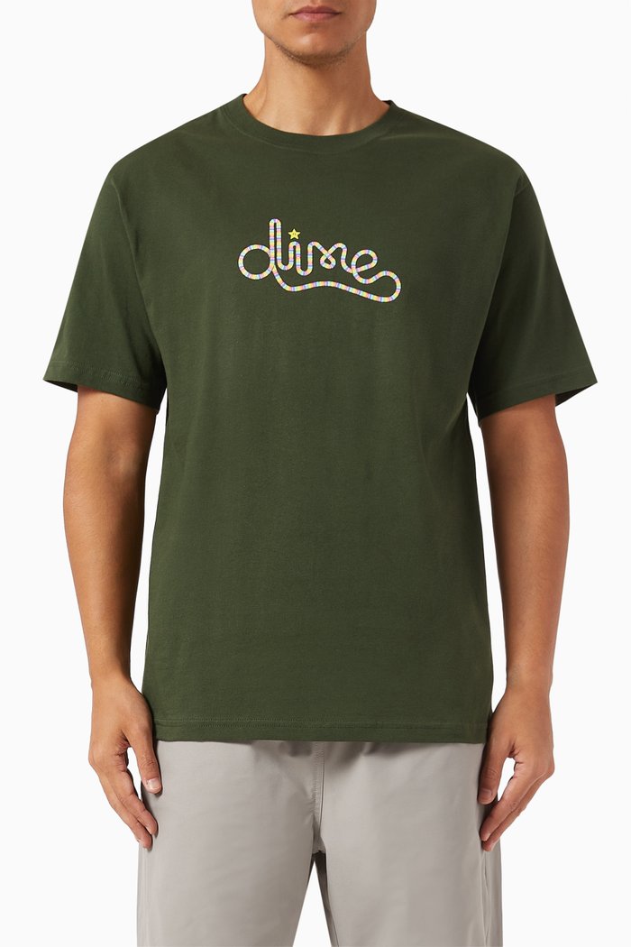 

Kart T-shirt in Cotton-jersey, Green