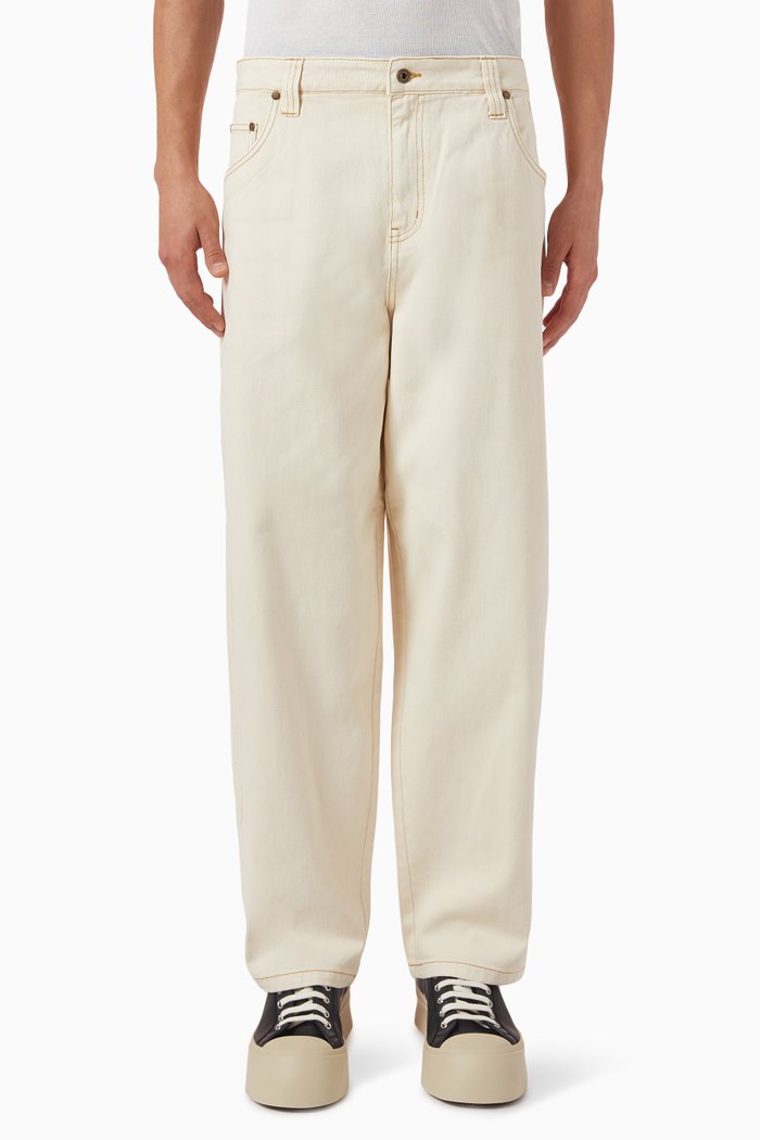 

Classic Baggy Pants in Denim, Neutral