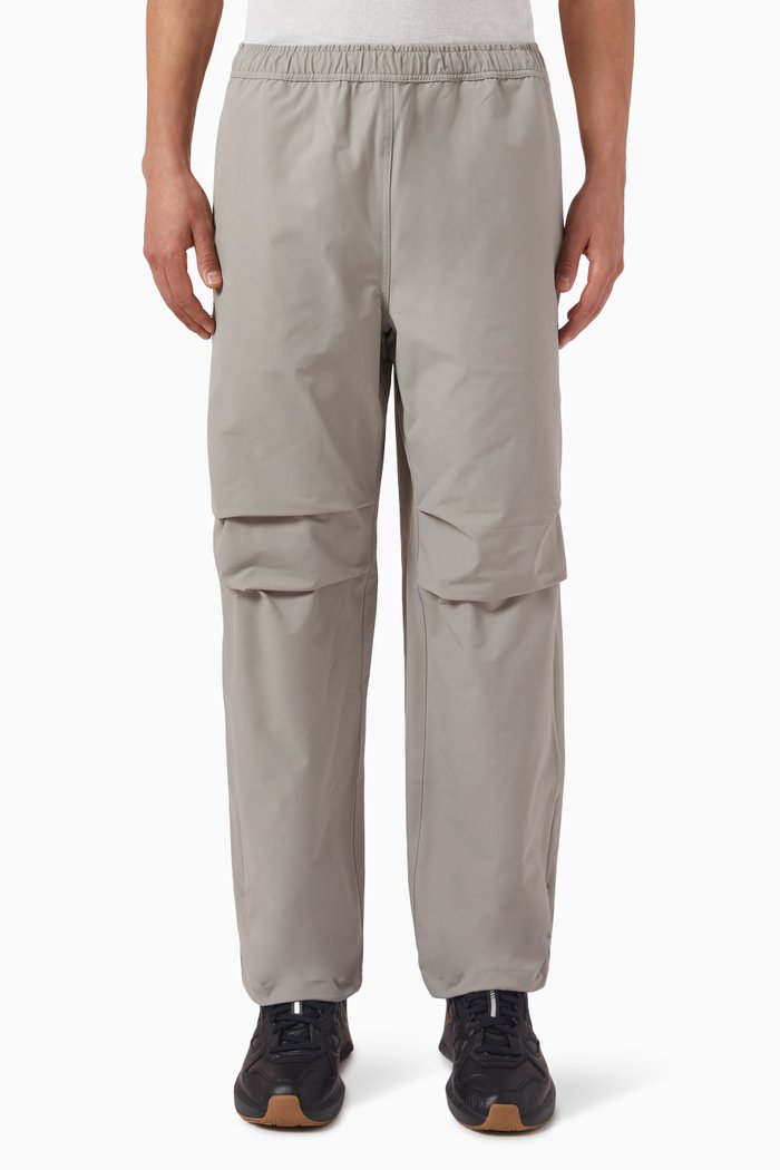 

Relaxed Zip Pants, Grey