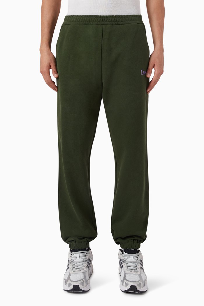 

Classic Small Logo Sweatpants in Cotton, Green