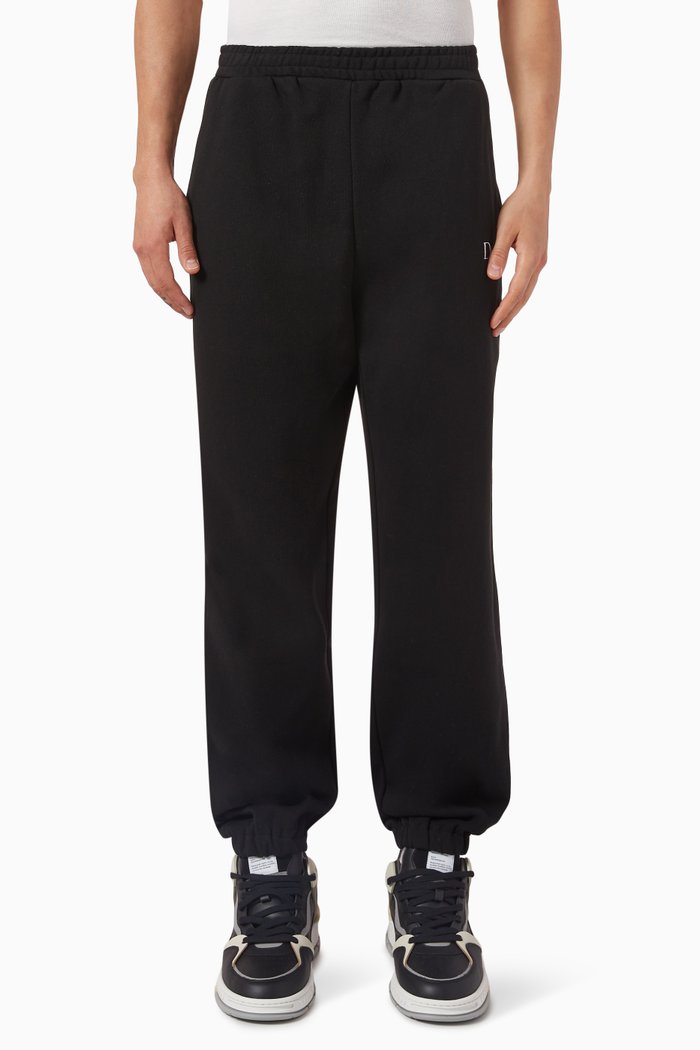 

Classic Small Logo Sweatpants in Cotton, Black