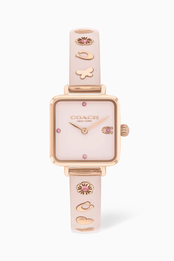 

Cass Quartz Watch, 22mm, Pink