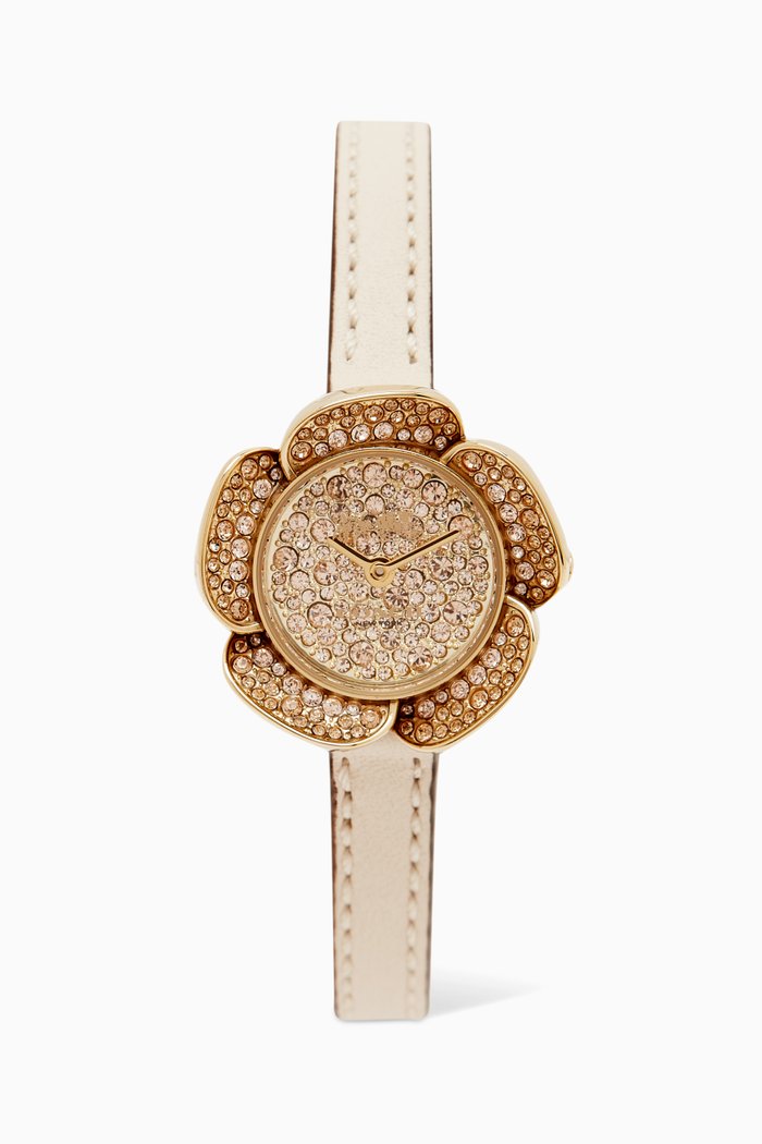 

Tearose Ombre Crystal Quartz Watch, 28mm, Neutral