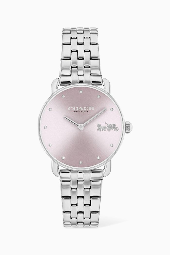 

Elliot Quartz Watch, 28mm, Silver
