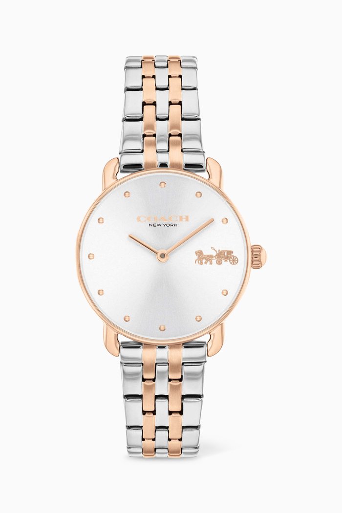 

Elliot Quartz Watch, 28mm, Silver