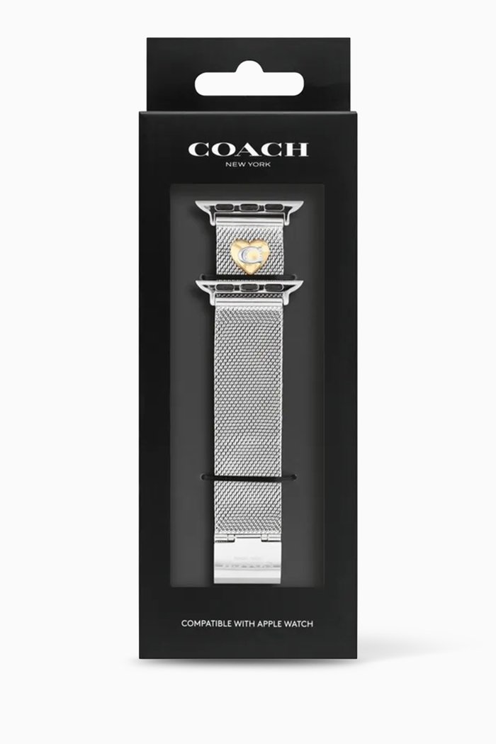 

Apple Watch® Strap in Stainless Steel Mesh, Silver