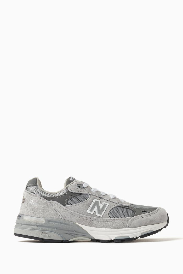 

MiUSA 993 Low-top Sneakers in Suede & Mesh, Grey