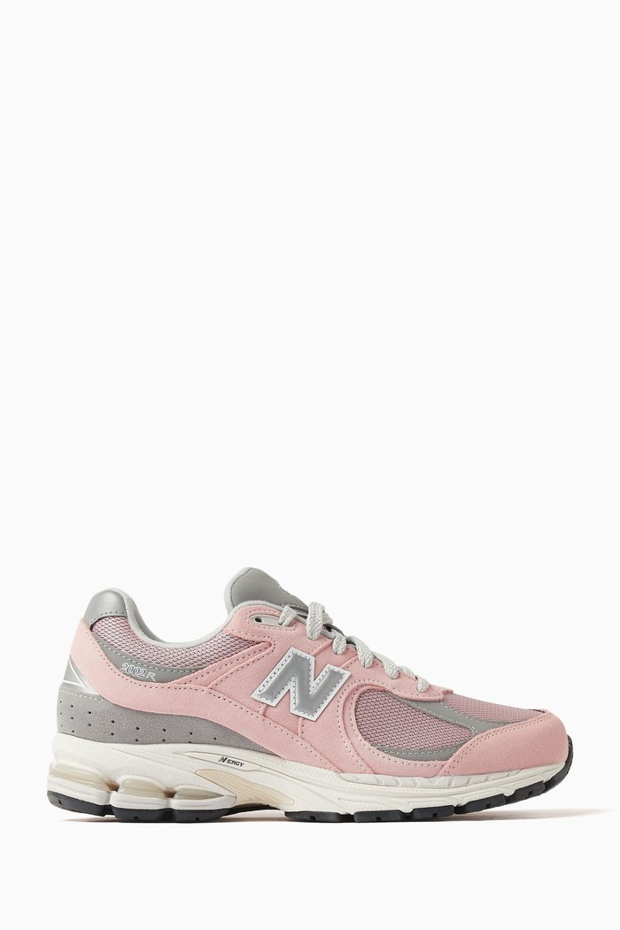 2002 Low-top Sneakers in Suede & Mesh, Pink