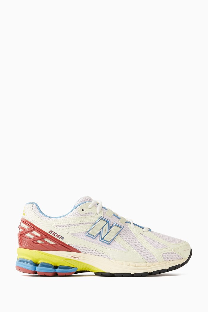 

1906 Low-top Sneakers in Leather & Mesh, Multicolour