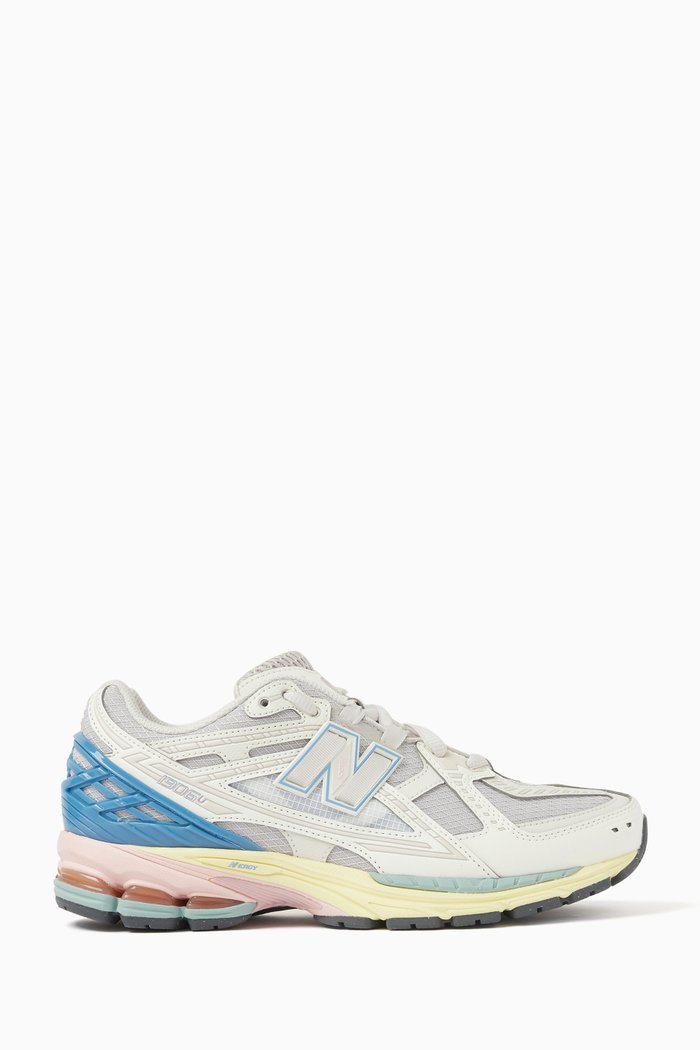 

1906 Low-top Sneakers in Leather & Mesh, Multicolour