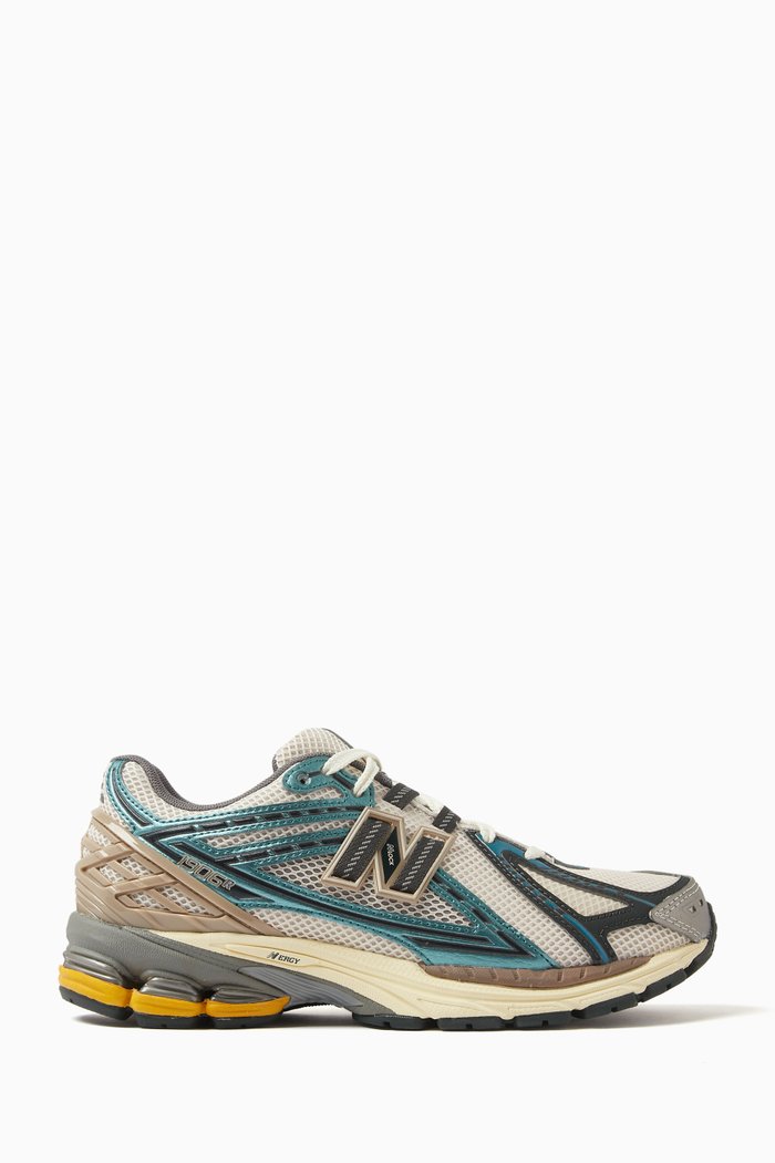 

1906 Low-top Sneakers in Leather & Mesh, Multicolour