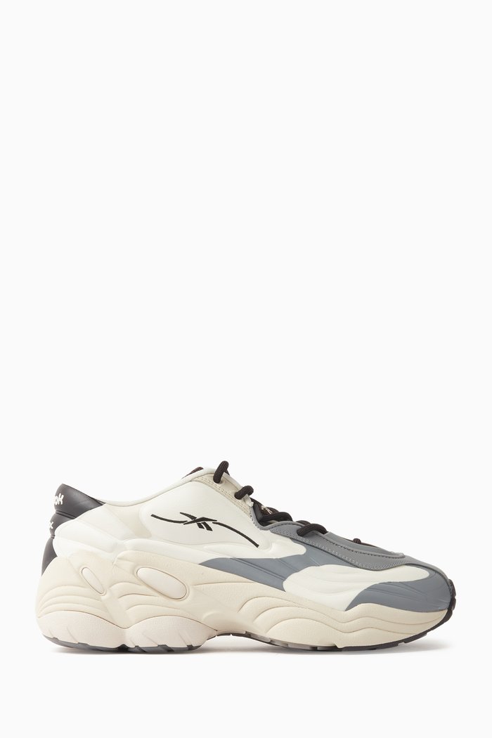 

DMX Run 6 Sneakers in Faux Leather, White