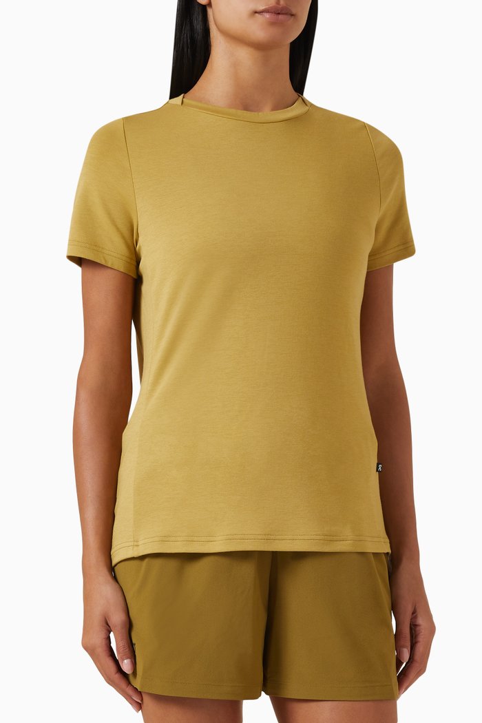 

Focus T-shirt in Cotton-blend, Green