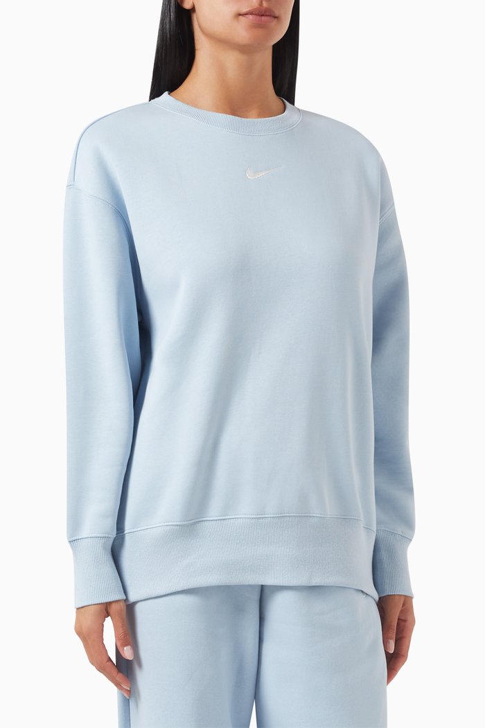 Phoenix Sweatshirt in Fleece, Blue
