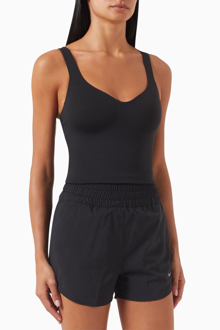 

Alate Padded Sports Bra Tank Top, Black