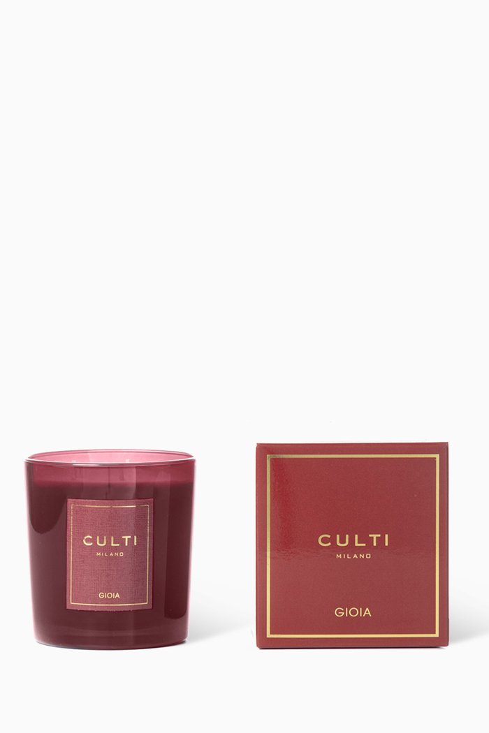 Gioia Winter Candle, 550g, Colourless