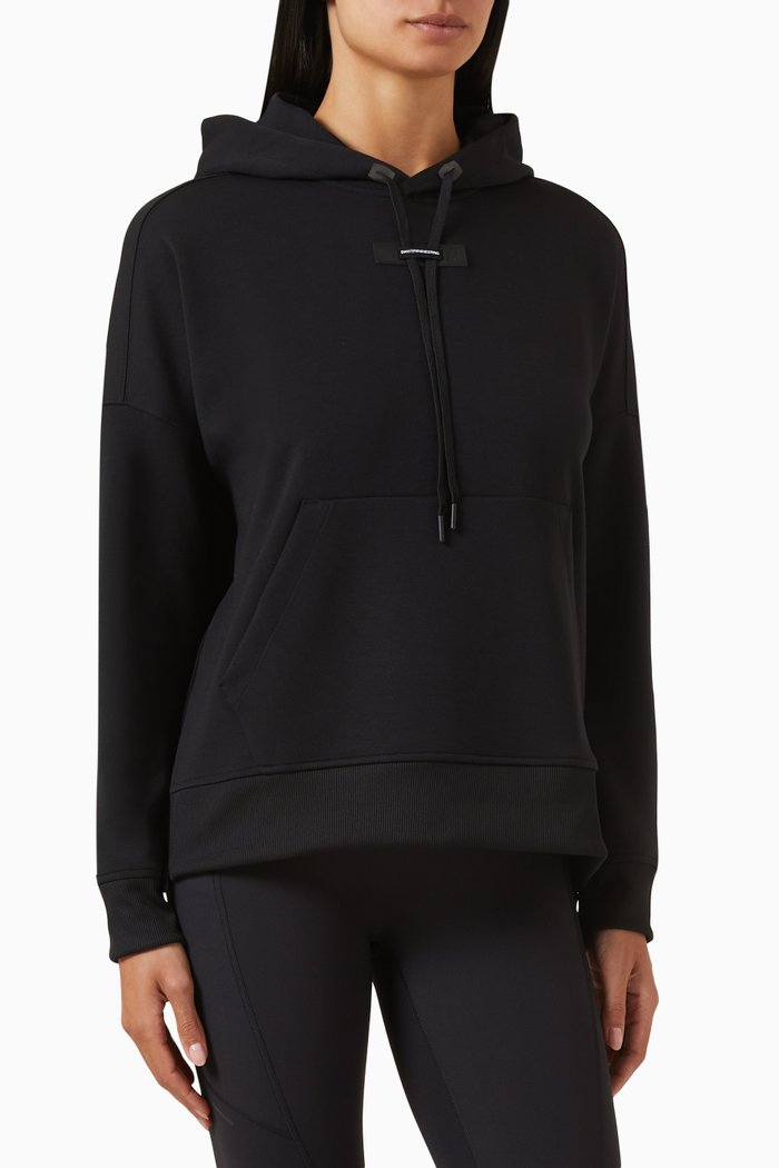 

Classic Hoodie in Jersey, Black