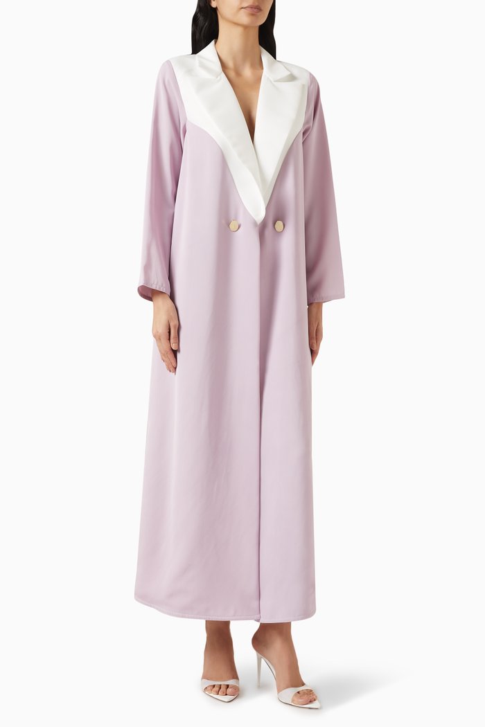 

Two-toned Abaya, Purple