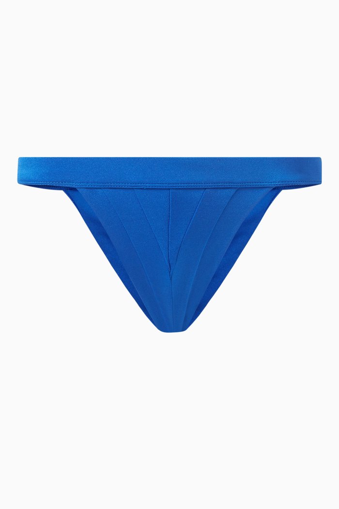x Herve Leger Bandage Bikini Briefs, Blue