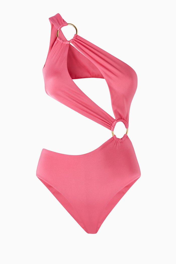 

Spectacle One-piece Swimsuit, Pink