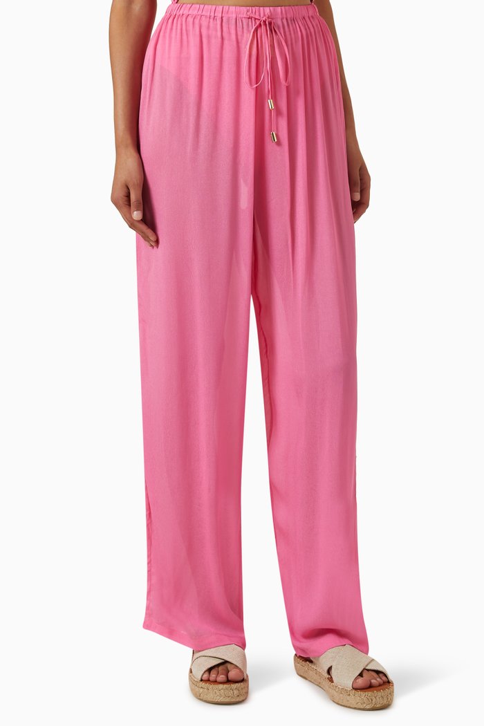 

Oasis Pants in Viscose, Pink