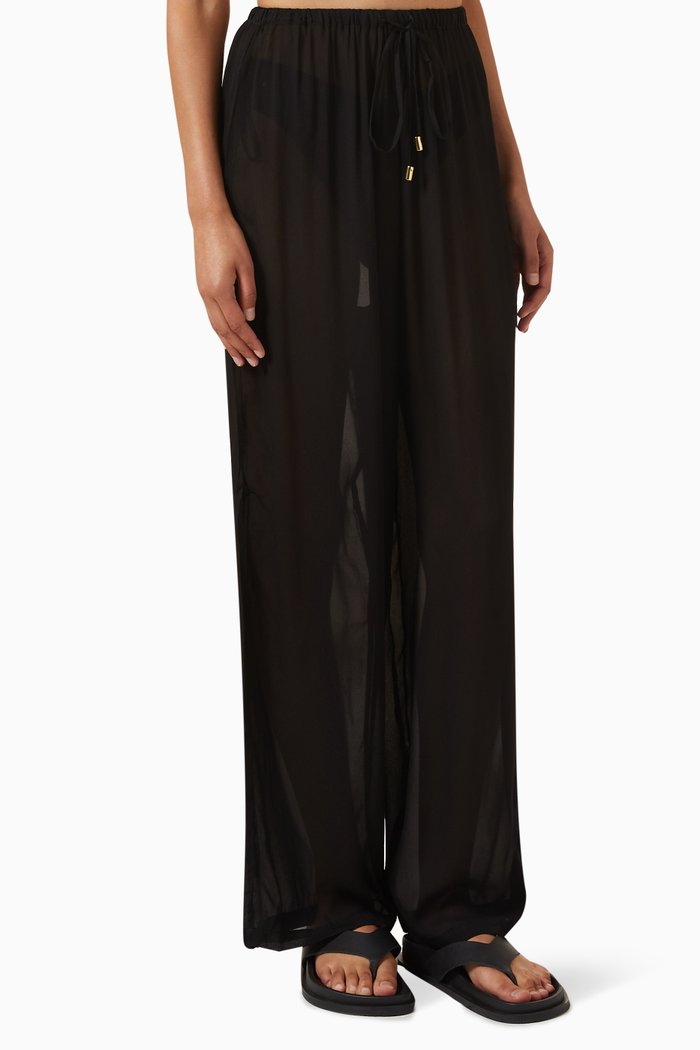 

Oasis Pants in Viscose, Black