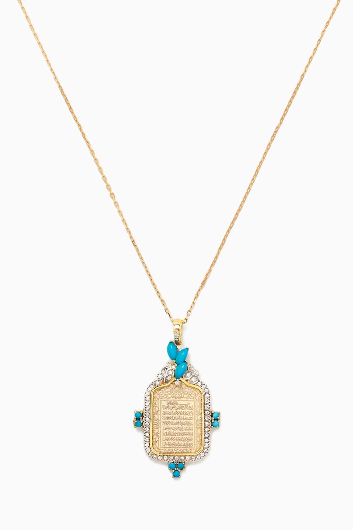 

Ayut Al Kursi with Diamonds in 18kt Yellow Gold