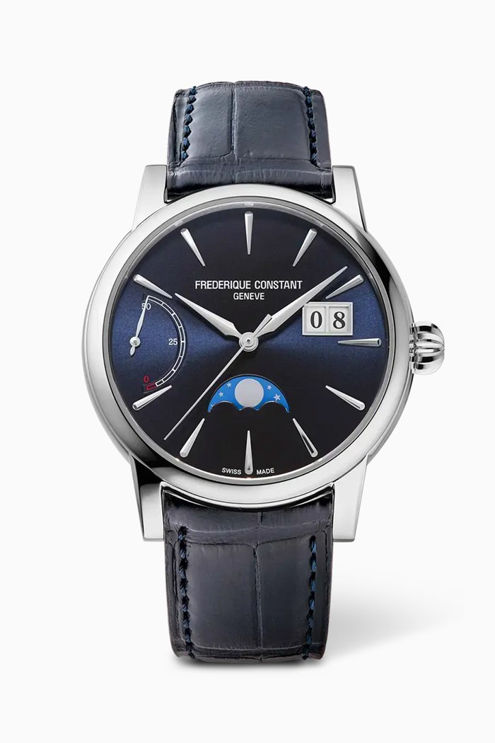 

Classics Power Reserve Big Date Automatic Watch, 40mm, Blue