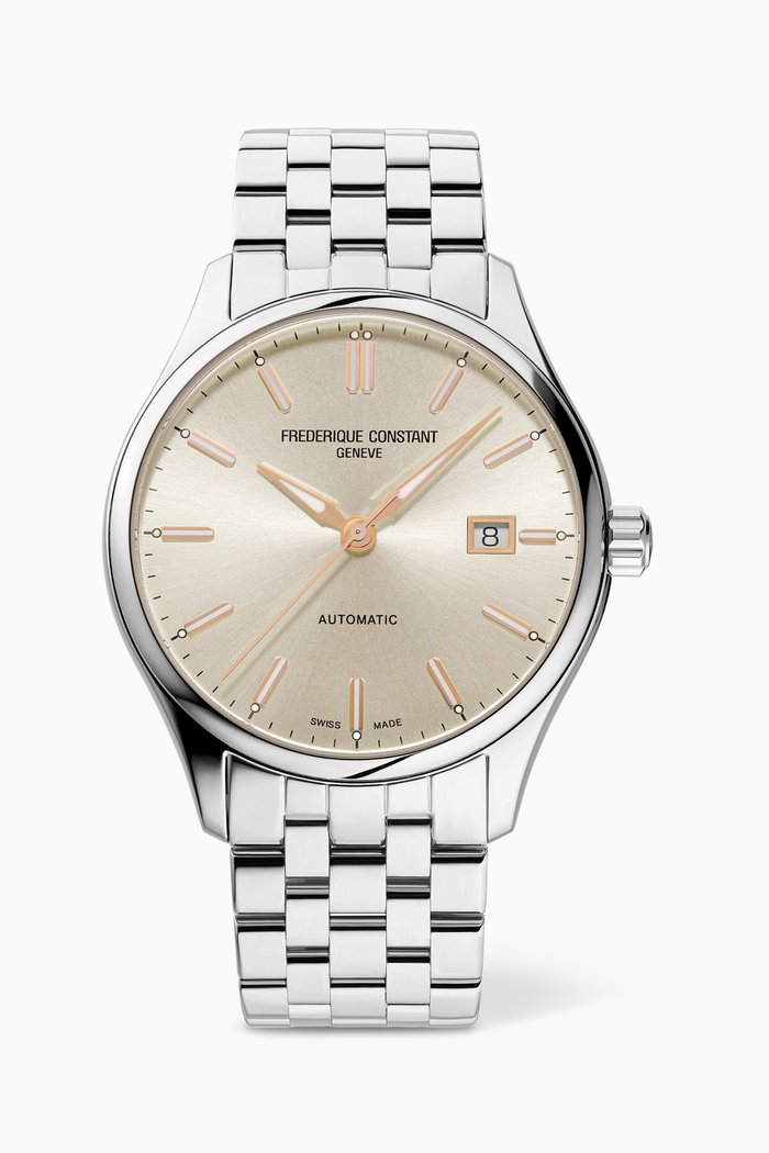 

Classics Index Automatic Watch, 40mm, Silver