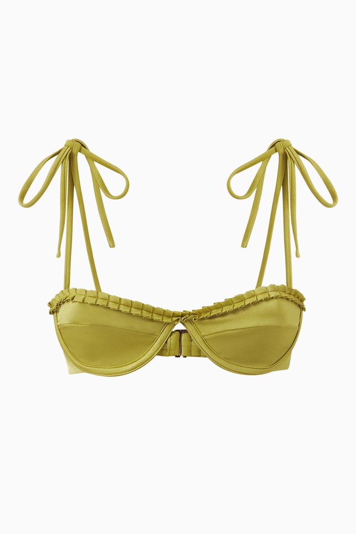 

Madelyn Bikini Top, Green