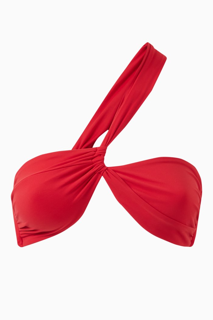 Mariette Bikini Top, Red