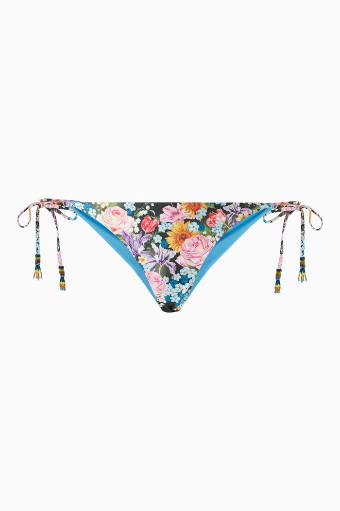 

Reversible Tammy Floral-print Bikini Briefs, Multicolour