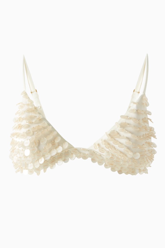 

Lisa Kai Bikini Top, White