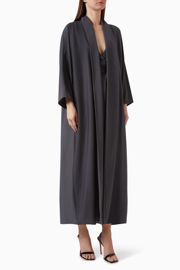 

Abaya & Co-ord Set, Grey