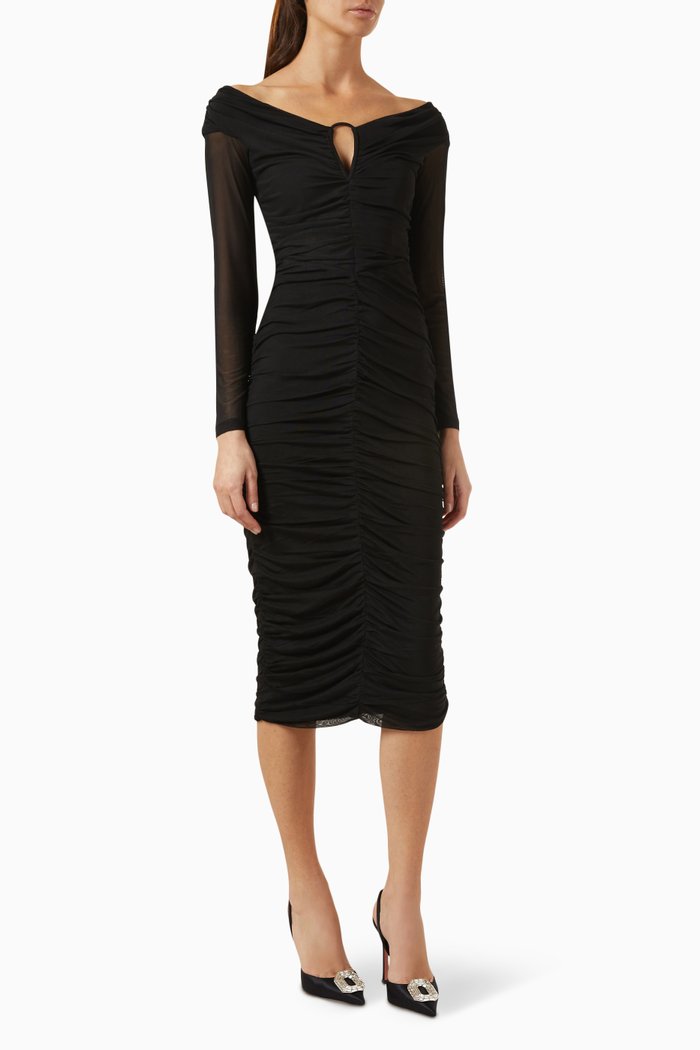 

Eastern Maxi Dress, Black
