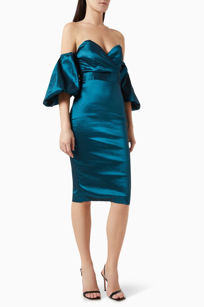 

Caroline Midi Dress, Blue