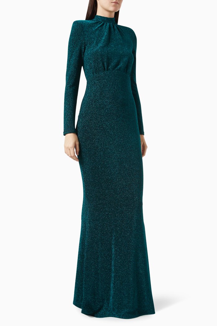 

Claire Midi Dress, Green