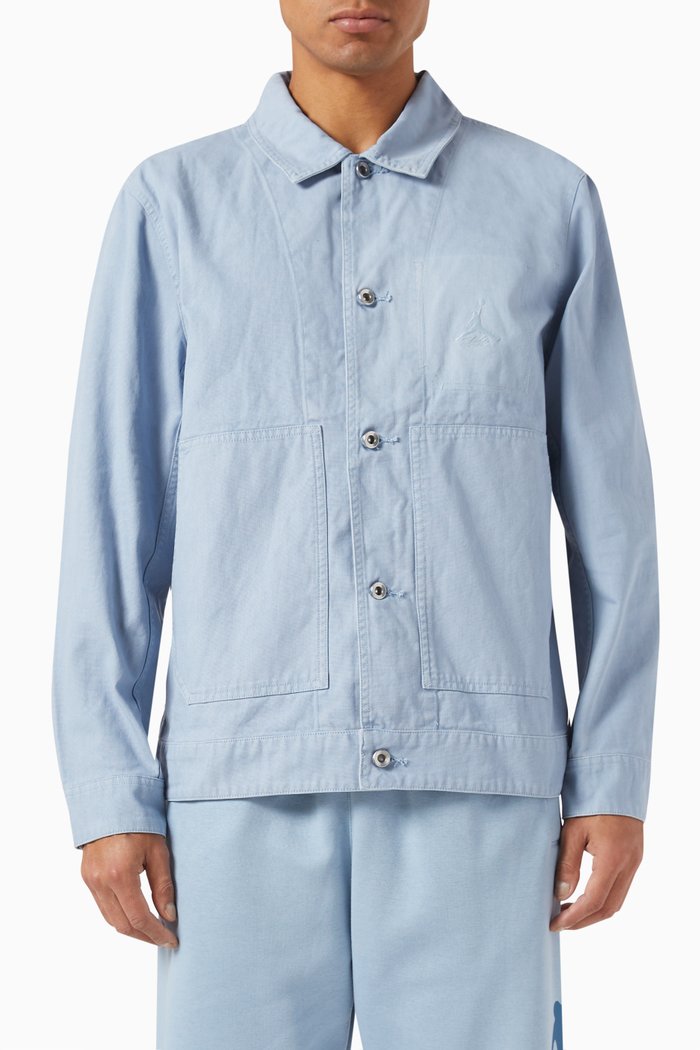 

Jordan Essentials Chicago Jacket in Cotton, Blue