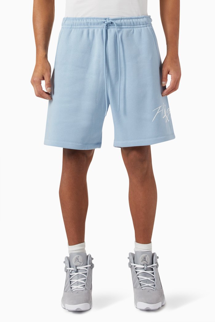 

Jordan Brooklyn Shorts in Cotton Blend Fleece, Blue