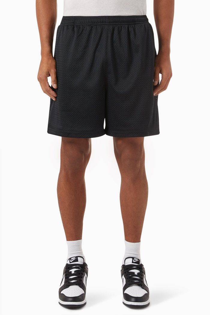 

Swoosh Shorts in Mesh, Black