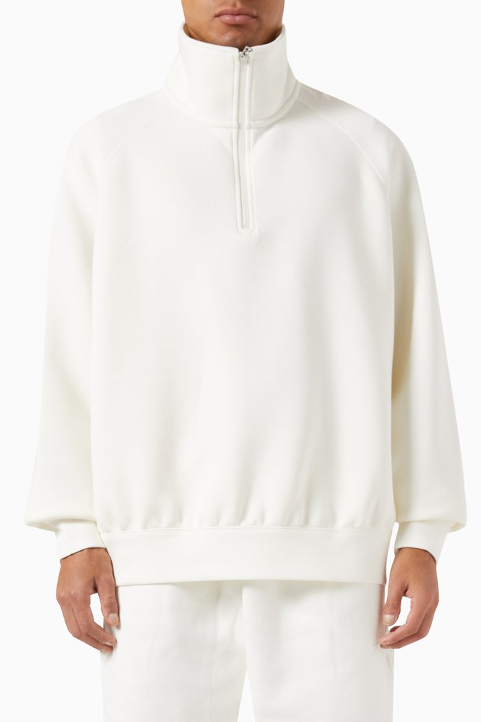 

Half-zip Sweater in Tech Fleece, Neutral
