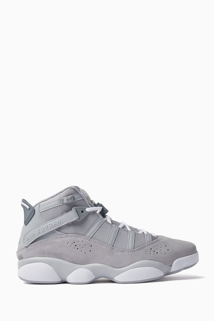 

Jordan 6 Rings in Suede & Leather, Grey