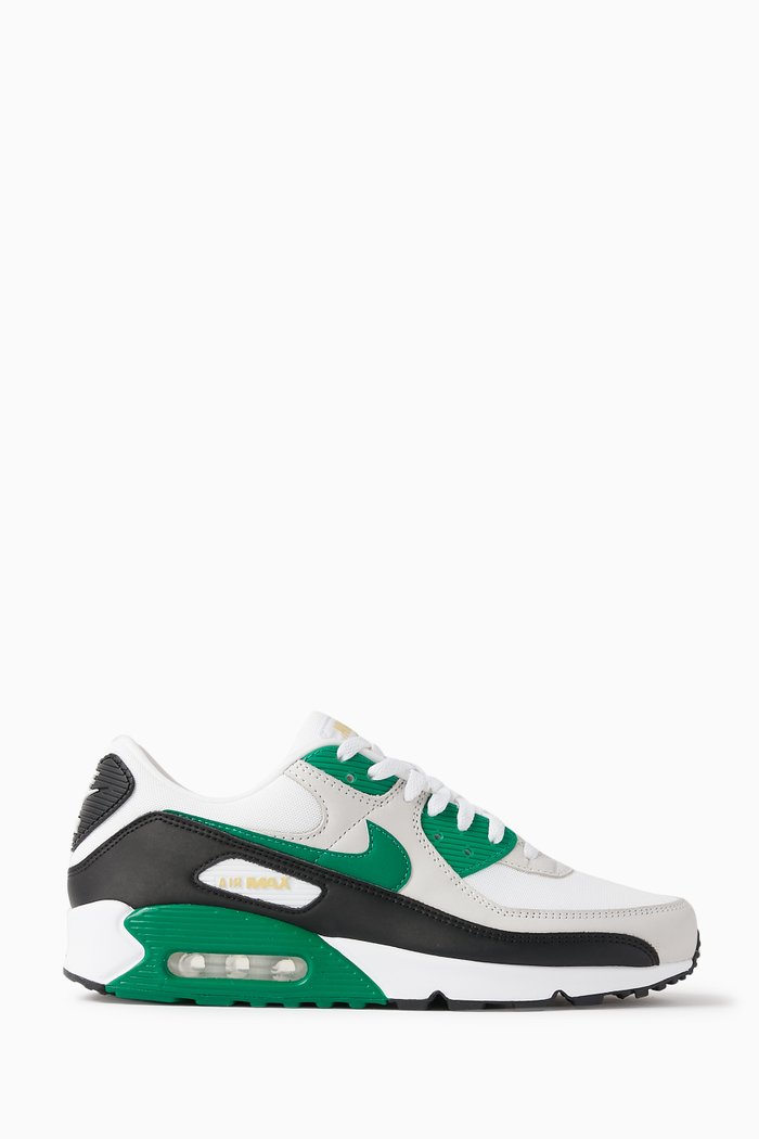 

Air Max 90 Sneakers in Leather, White
